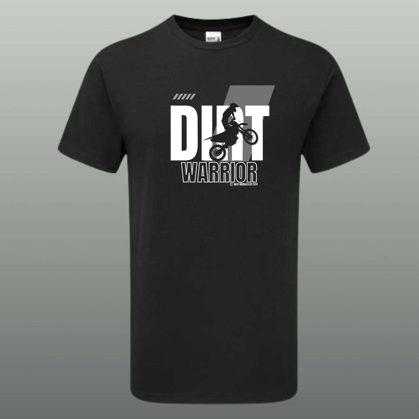 Dirt Warrior Tee | Rugged Graphic Shirt for Bold Adventures - Matt Michaels