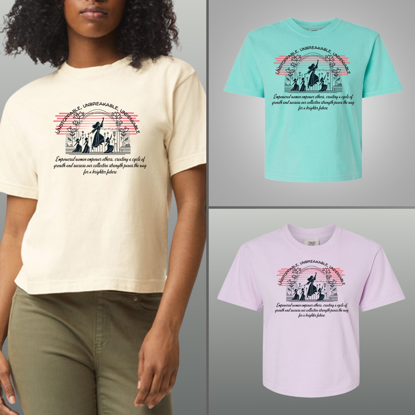 Strength & Grace Tee | Empowering Style for Bold Women - Matt Michaels