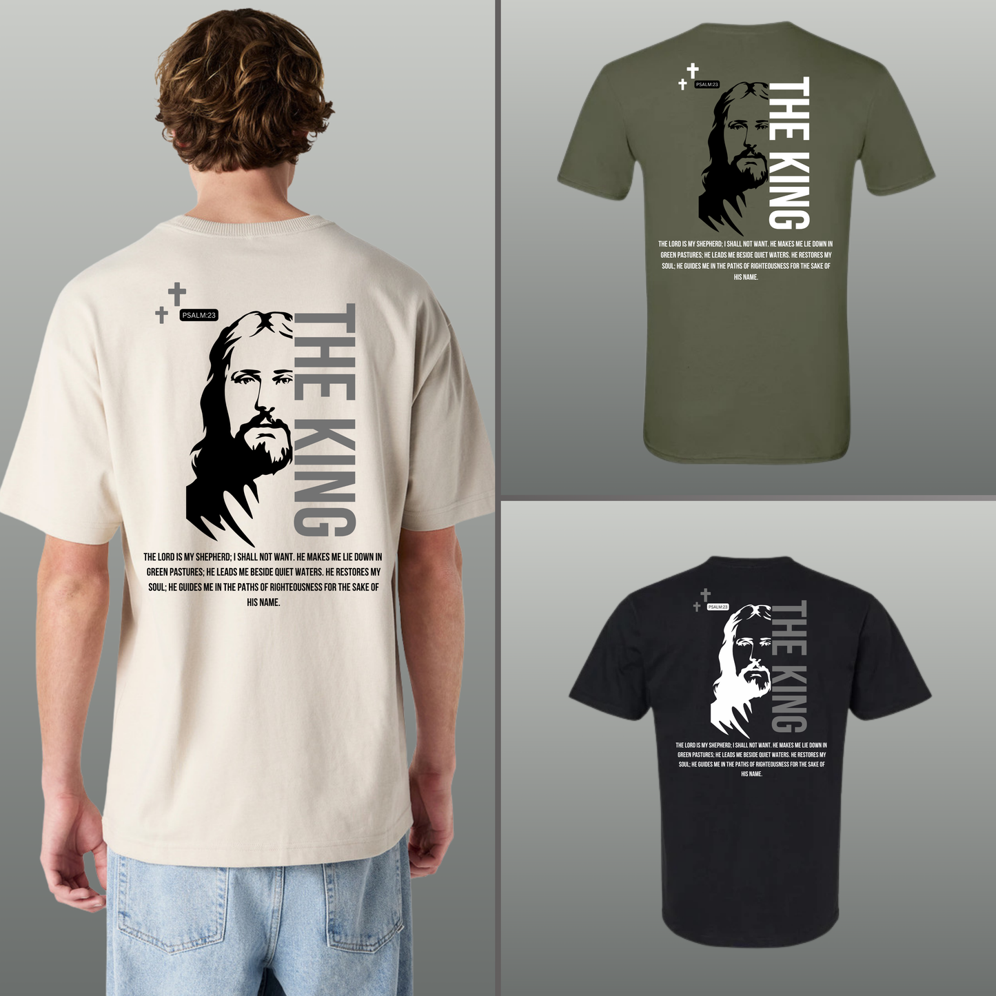Psalm 23 King Tee | Premium Streetwear - Matt Michaels