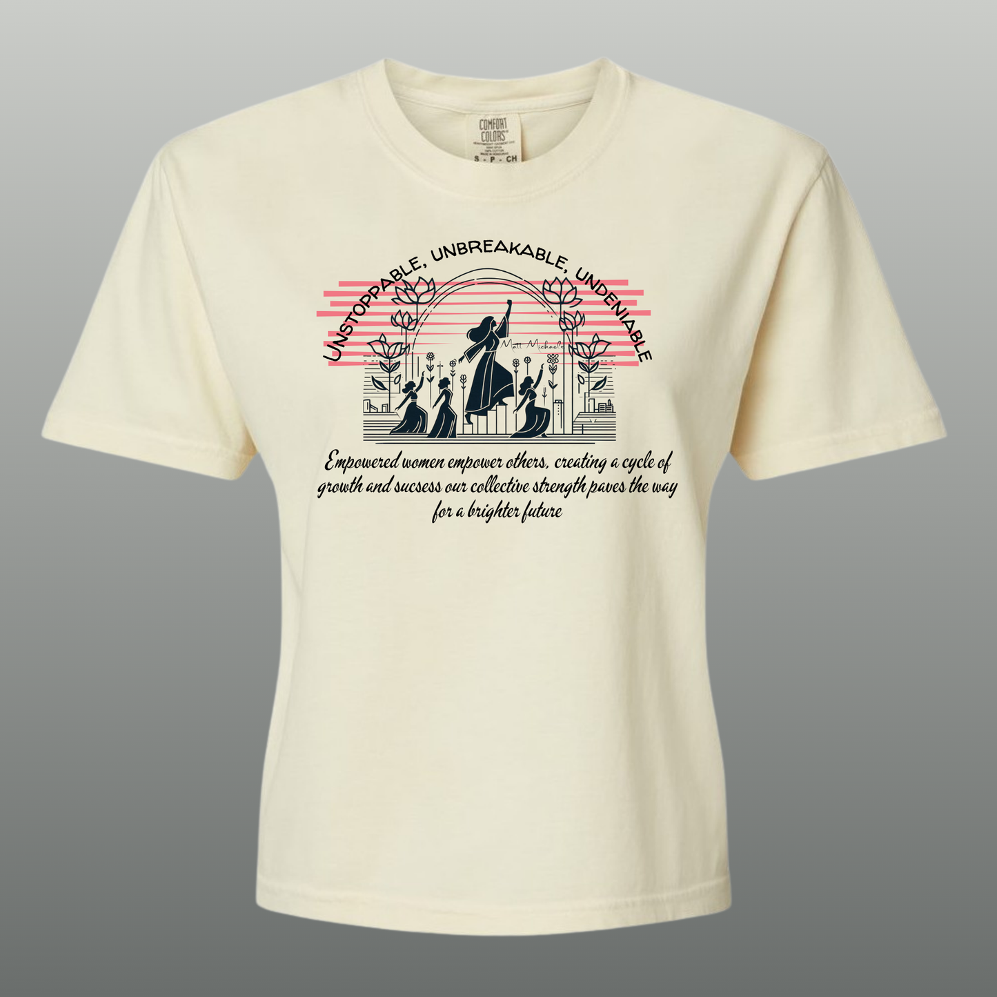 Strength & Grace Tee | Empowering Style for Bold Women - Matt Michaels