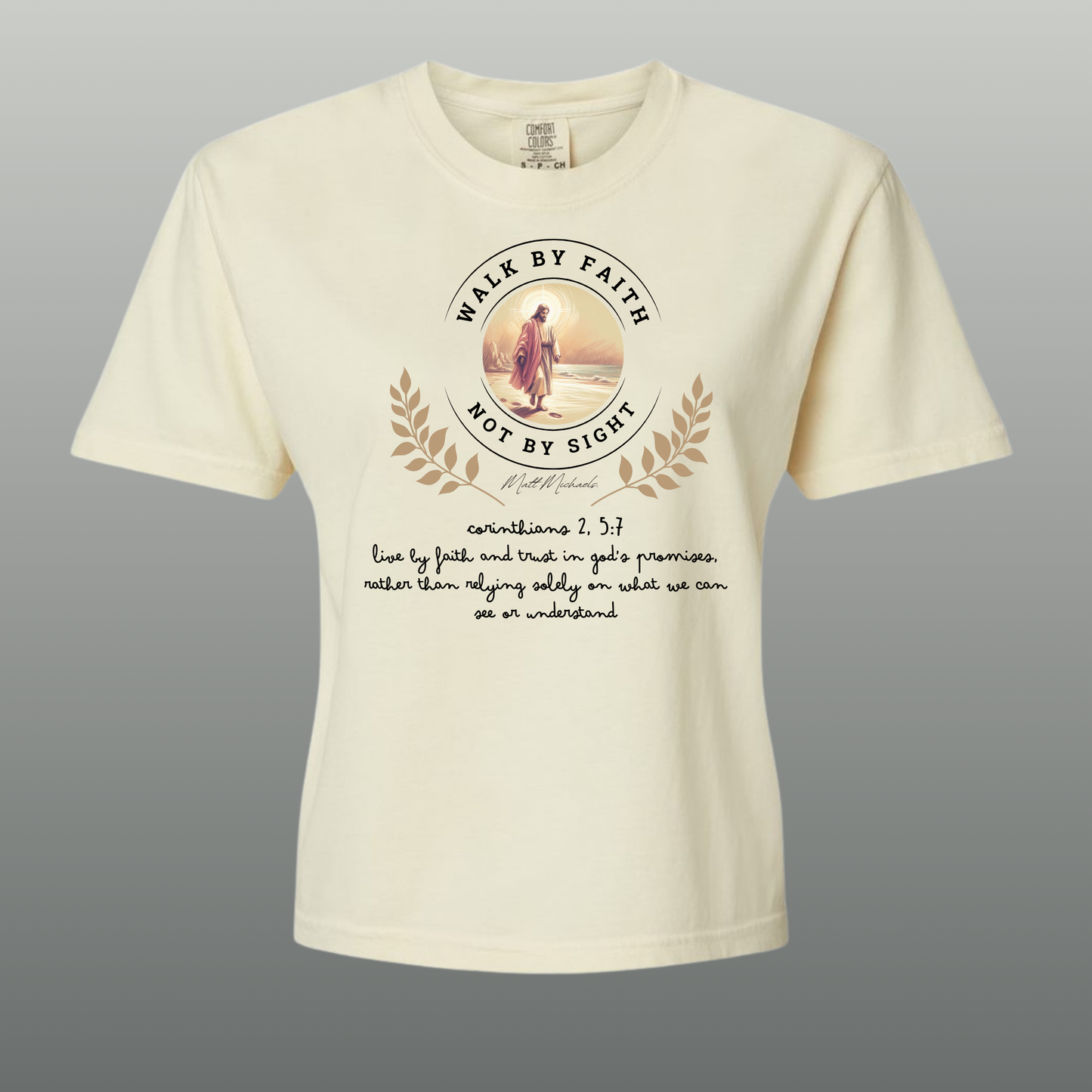 Walk with Purpose Tee |Faith-Inspired Graphic Shirt for Everyday Inspiration - Matt Michaels
