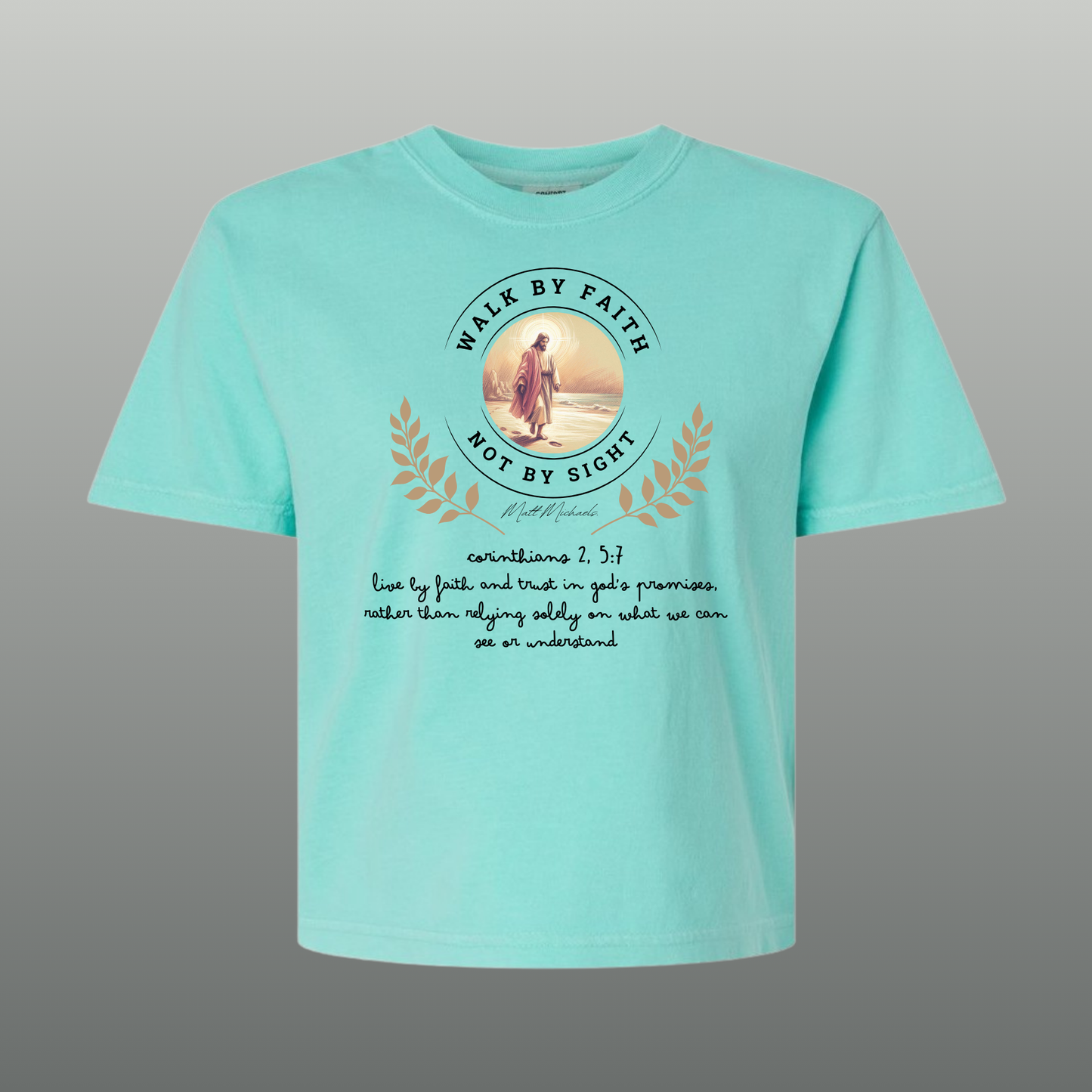 Walk with Purpose Tee |Faith-Inspired Graphic Shirt for Everyday Inspiration - Matt Michaels
