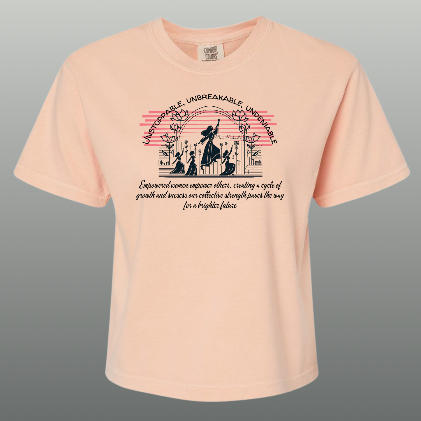 Strength & Grace Tee | Empowering Style for Bold Women - Matt Michaels