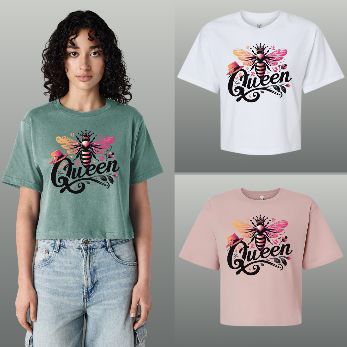 Queen Bee Graphic Tee | Bold Art for Empowered Style - Matt Michaels
