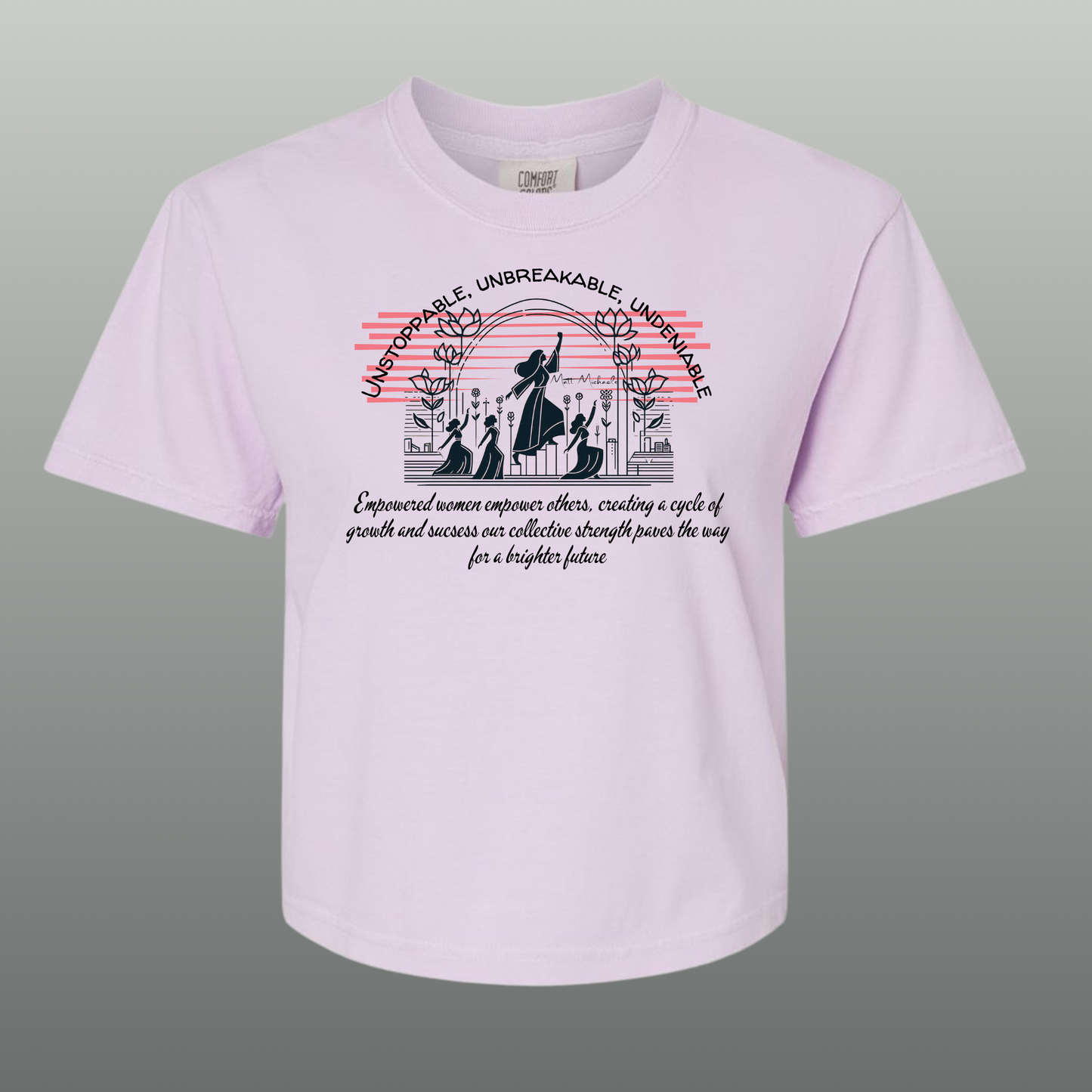 Strength & Grace Tee | Empowering Style for Bold Women - Matt Michaels