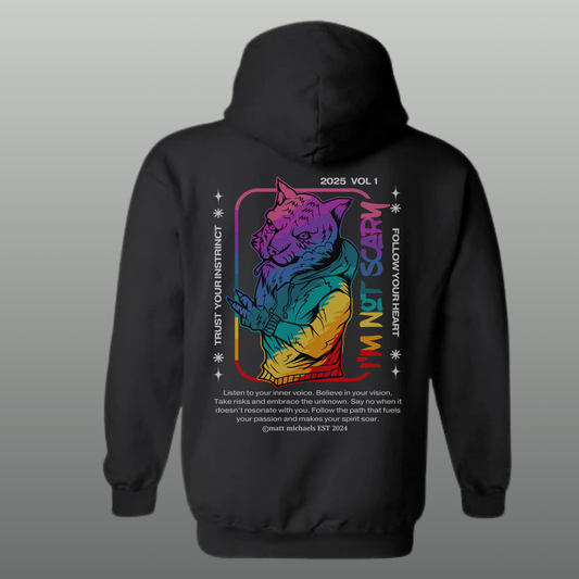 Instinct and Courage Hoodie | Graphic & Motivational Design - Matt Michaels