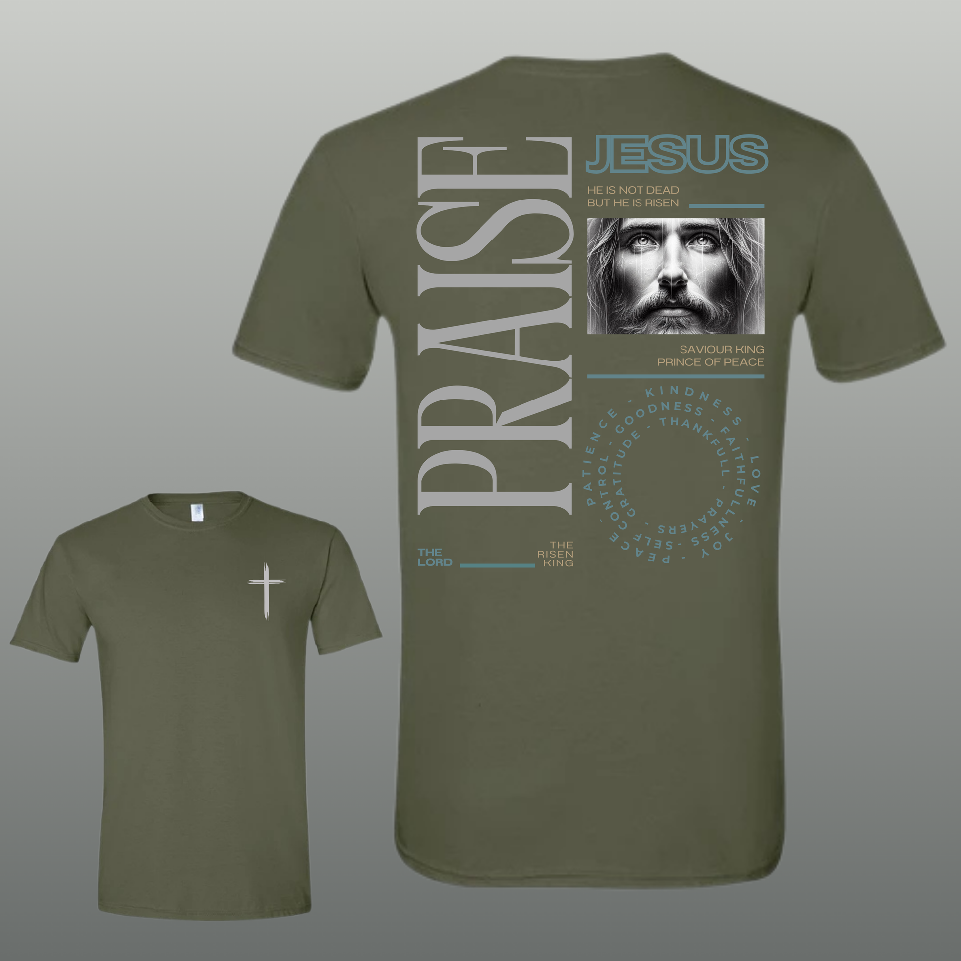 Praise Jesus Tee | Bold Religious-Inspired Graphics - Matt Michaels