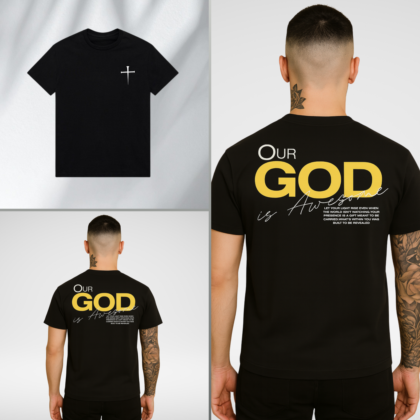 Our God is Awesome | Men's Faith Tee