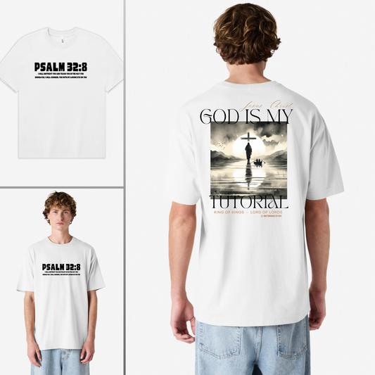 Psalm 32:8 Christian Faith T-Shirt - Inspirational Religious Wear - Matt Michaels
