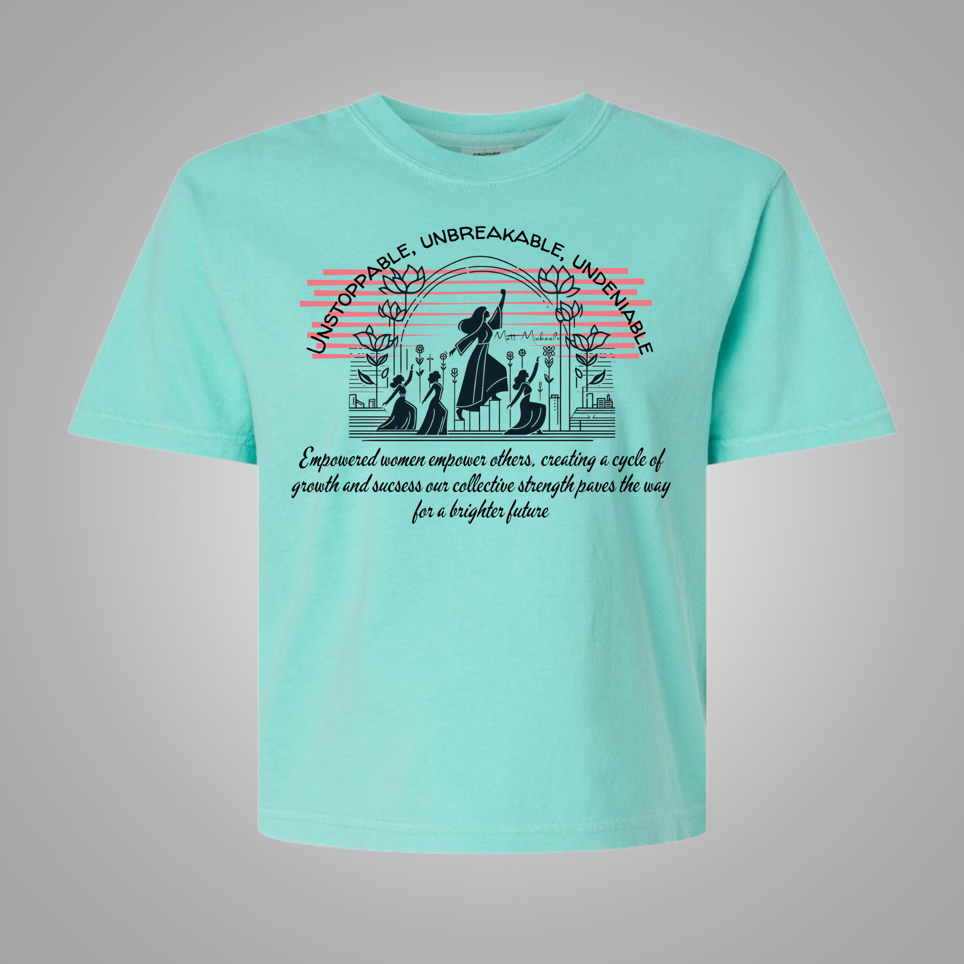 Strength & Grace Tee | Empowering Style for Bold Women - Matt Michaels