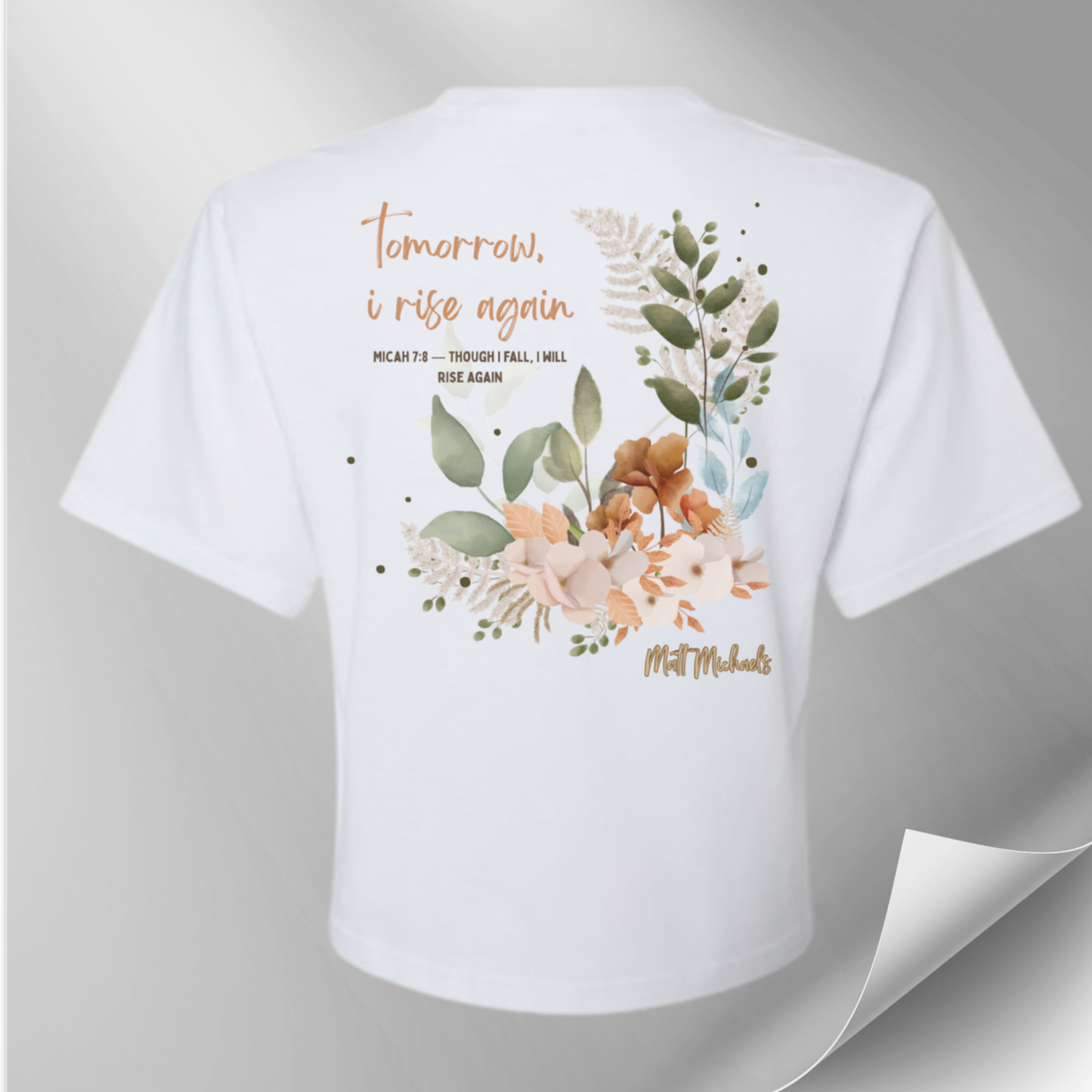 Rise in Grace Women's Christian Tee - Regular & Cropped Styles