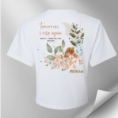 Rise in Grace Women's Christian Tee - Regular & Cropped Styles