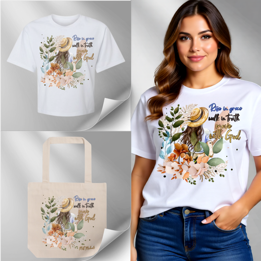 Rise in Grace Bundle - Tote & Tee