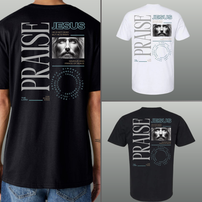 Praise Jesus Tee | Bold Religious-Inspired Graphics - Matt Michaels