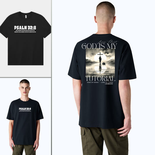 Psalm 32:8 Christian Faith T-Shirt - Inspirational Religious Wear - Matt Michaels