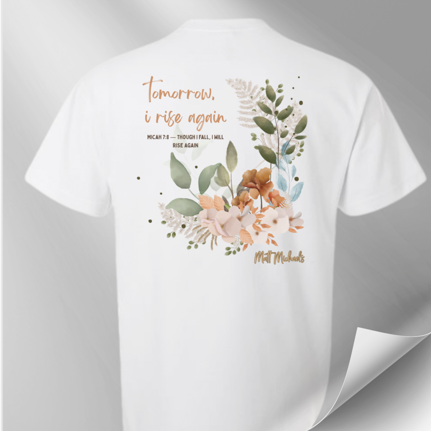 Rise in Grace Women's Christian Tee - Regular & Cropped Styles